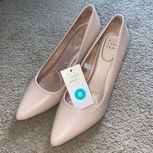 Nude Heels from Target